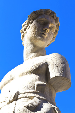 Palermo, Piazza Pretoria, also known as the Square of Shame, Piazza della vergognaの写真素材