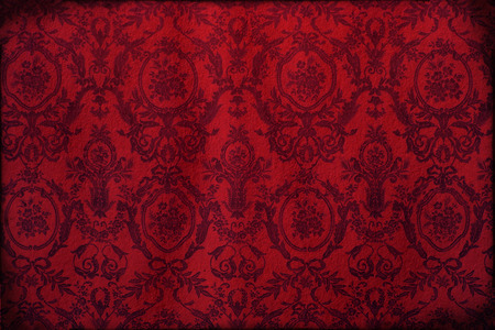 Retro background of some old dirty and grungy wallpaperの写真素材