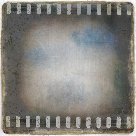 Vintage film background. Grunge texture の写真素材