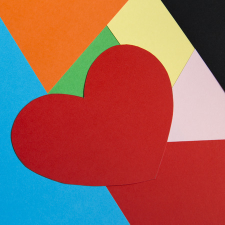 Heart backgroundの写真素材