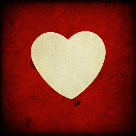 Grunge hearts backgroundの写真素材