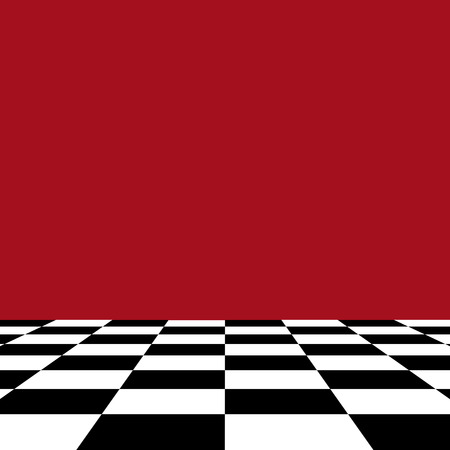 Grungy tiled interiorの写真素材