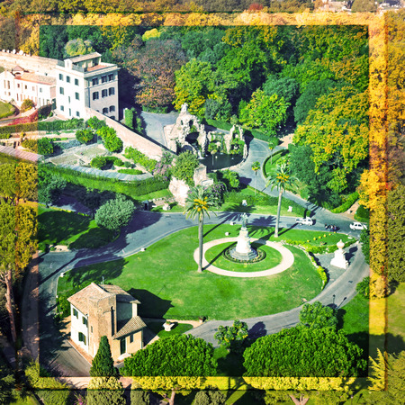 Vatican Gardens, Romeのeditorial素材