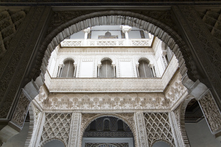 Real Alcazar in Sevilleのeditorial素材