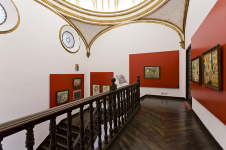 GRANADA, SPAIN, March 21, 2017: Casa de los Tiros, Granada, Andalusia, Spainのeditorial素材