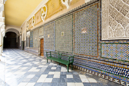 Casa de Pilatos in Seville, Andalusia, Spainのeditorial素材