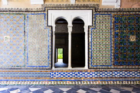Casa de Pilatos in Seville, Andalusia, Spainのeditorial素材