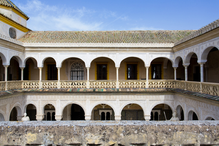 Casa de Pilatos in Seville, Andalusia, Spainのeditorial素材