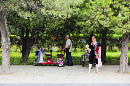 BEIJING, CHINA, 2013 June 20: Temple of Heaven in Beijingのeditorial素材
