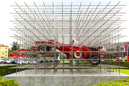MARANELLO, ITALY 2021, August 10: Ferrari Museum in Maranello, province of Modena, Emilia Romagnaのeditorial素材