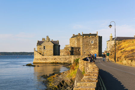 Blackness Castle is a fortified castle in the Scottish village of Blackness, in the council area of Falkirk, Scotlandのeditorial素材
