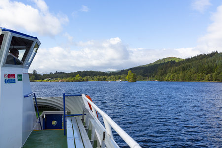 LOCH NESS, SCOTHLAND 2022, August 20: The famous Loch Ness, in Scotlandのeditorial素材