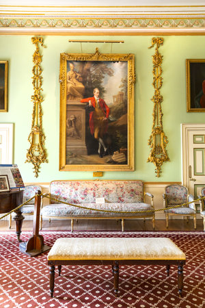 ARGYLL, SCOTHLAND 2022, August 20: The Inveraray Castle. An Iconic Scottish Visitor Attraction in...