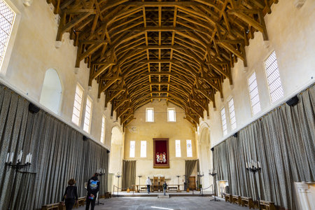 STIRLING, SCOTLAND 2022, August 21: Visit inside the beautiful Stirling Castleのeditorial素材