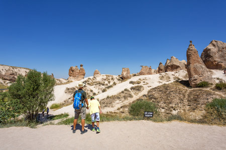Devrent Valley. The Imagination Valley in Cappadocia, Turkiyeのeditorial素材