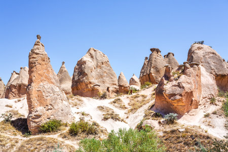 Devrent Valley. The Imagination Valley in Cappadocia, Turkiyeの写真素材