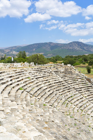 Aphrodisias is a Greco-Hellenistic city of Caria, in the Meander Valley, in Turkeyの写真素材