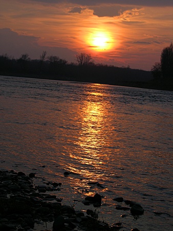 sunsetの写真素材