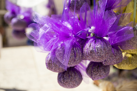 lavender gift on the Hvar Islandの写真素材