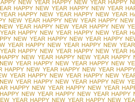 New Year's background with golden inscription happy new yearのイラスト素材