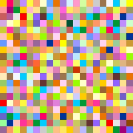 Colorful background of colored squares of different colorsのイラスト素材