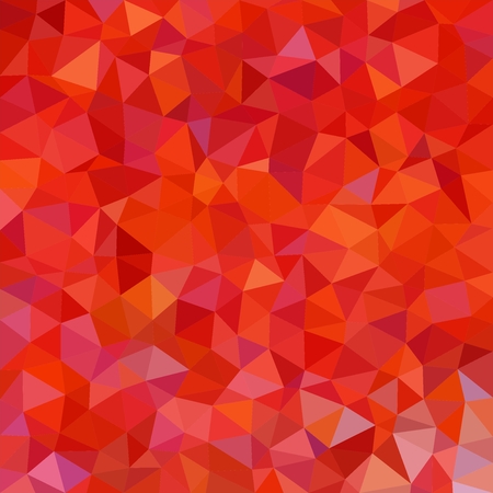 Background of dark and light red triangles. Mosaic backdrop composite of geometric elements. Multicolor abstract pixel pattern.のイラスト素材