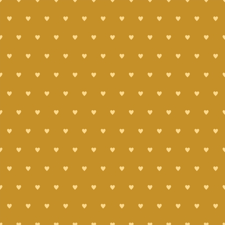 Valentines gold background with white hearts in a row and alternately under each other on a gold background. Backdrop for lovers and Mother's Dayのイラスト素材