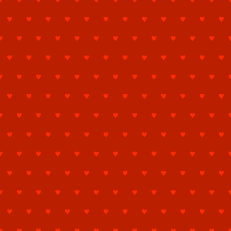 Valentines red background with light red hearts in a row and alternately under each other on a dark red background. Backdrop for lovers and Mother's Dayのイラスト素材