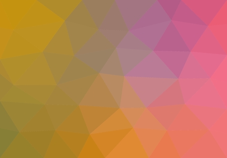 Colorful background consisting of triangles of different colors in a row next to each other and one below the other. Pixel abstract background. Mosaic of geometric elementsのイラスト素材