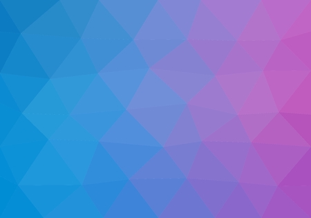 Colorful background consisting of triangles of different colors in a row next to each other and one below the other.のイラスト素材