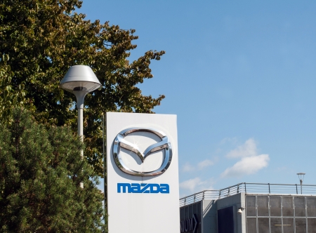 Mazda outdoor sign
