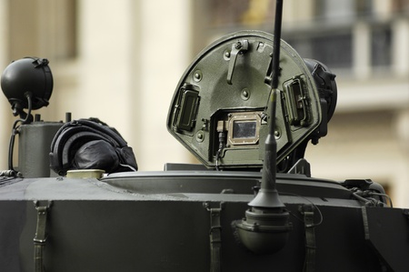 MOSCOW - MAY 6 : Russian main battle tank T-90 in rehearsal during 65th anniversary of Victory in Great Patriotic War Military Parade at Red Square on May 6, 2010 in Moscow のeditorial素材