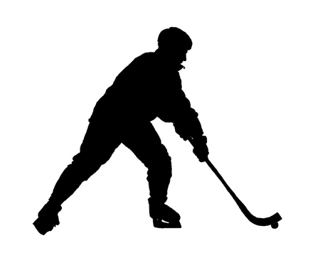 Vector image of hockey gameのイラスト素材
