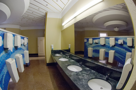 Luxury hotel toiletのeditorial素材