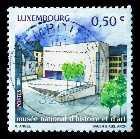 MOSCOW, RUSSIA - AUGUST 18, 2018: A stamp printed in shows , serie, circa 19のeditorial素材