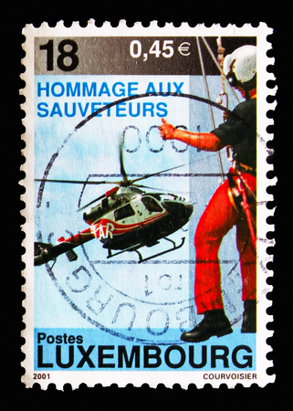 MOSCOW, RUSSIA - AUGUST 18, 2018: A stamp printed in shows , serie, circa 19のeditorial素材