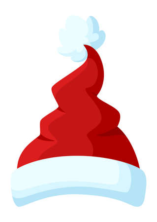 Christmas elf hat. New year holiday costumeのイラスト素材