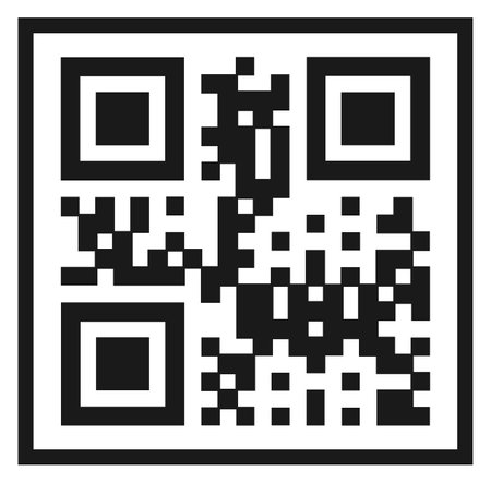 Id element. Personal qr code. Mobile scanのイラスト素材