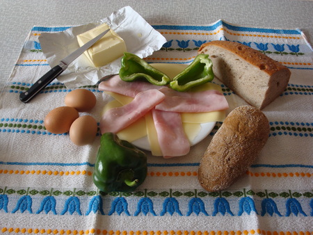 Healthy breakfastの写真素材