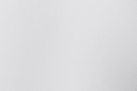 Blank White Watercolor Paper Texture Backgroundの写真素材