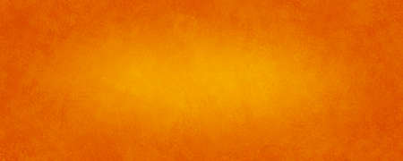 Orange Marbled Watercolor Paper Texture Autumn Banner Halloween Or Thanksgiving Backgroundの写真素材