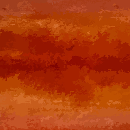Vector orange watercolor background for your design.のイラスト素材