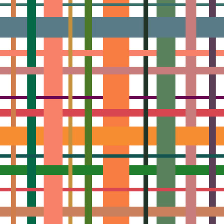 Seamless background from a simple colored lines. Vector texture.のイラスト素材