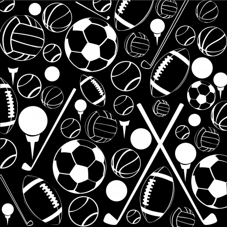 balls sports abstract backgorundのイラスト素材