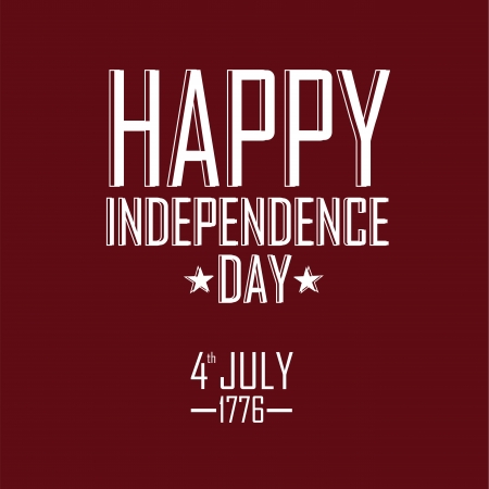 happy independence day backgroundのイラスト素材