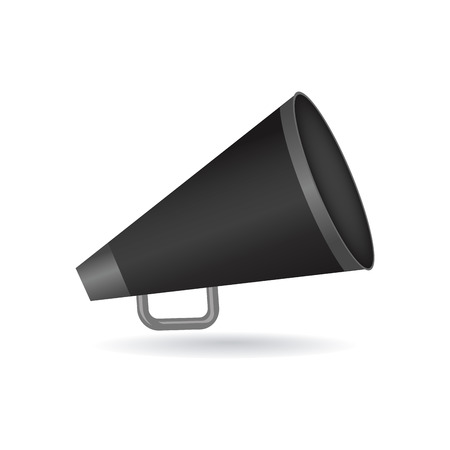 abstract cinema symbol with shadow effect on white backgroundのイラスト素材