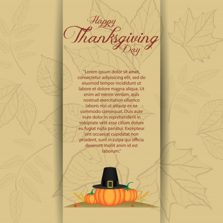 abstract thanksgiving day background with allusive special objectsのイラスト素材