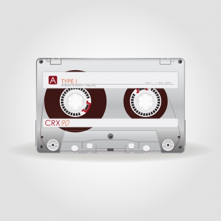 abstract special cassette on a special のイラスト素材