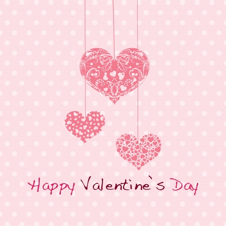 Happy valentine's day text on a special backgroundのイラスト素材