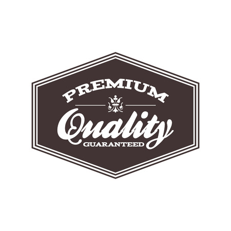 abstract premium label on a white backgroundのイラスト素材